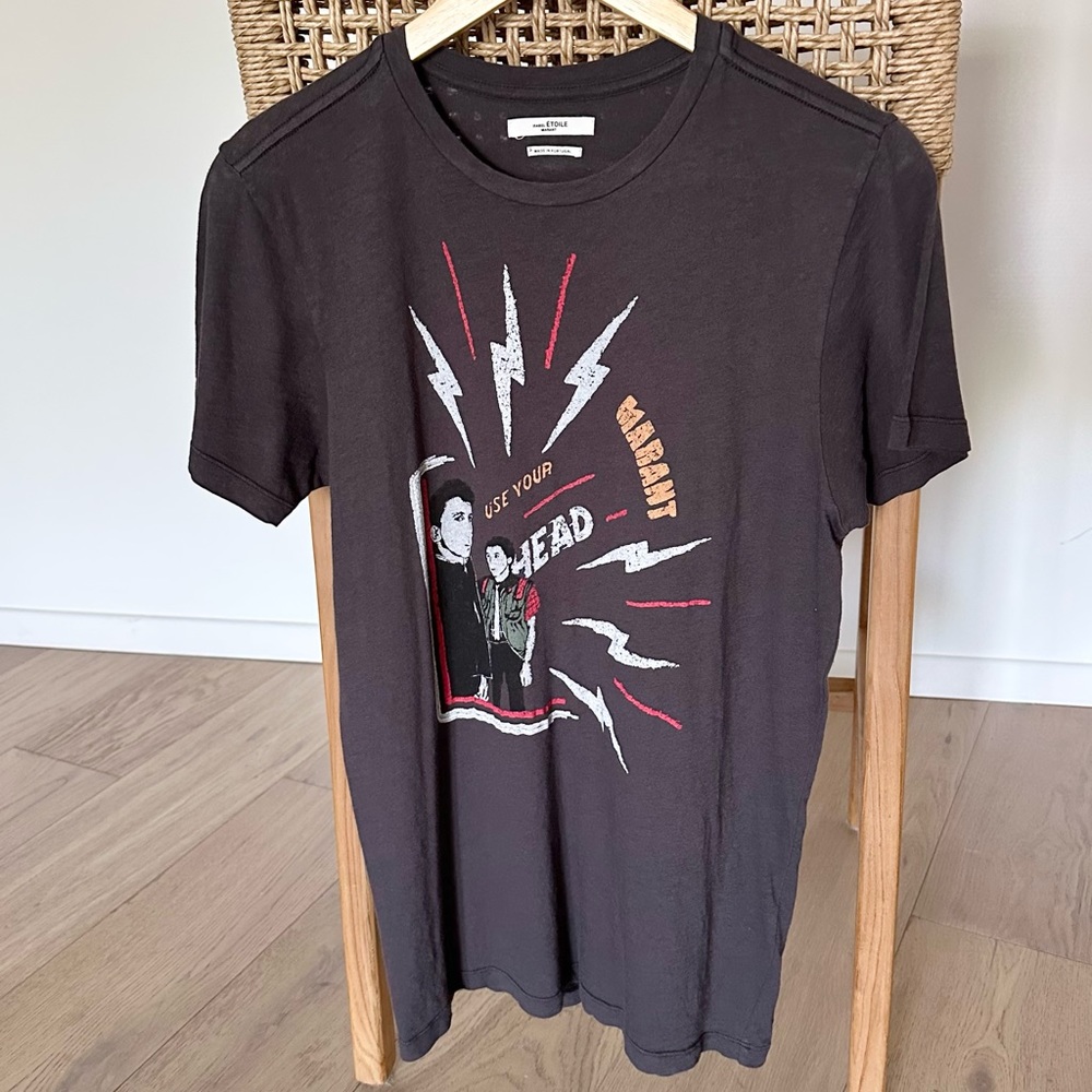 Isabel Marant Étoile Use Your Head Tee, Size XS